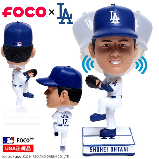FOCO LAドジャース大谷翔平ピッチャーVer.4.5インチボブルヘッド MLB