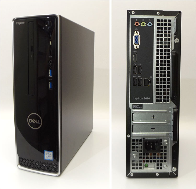 DELL Inspironスモールデスクトップ（3470）レビュー！Core i5-8400