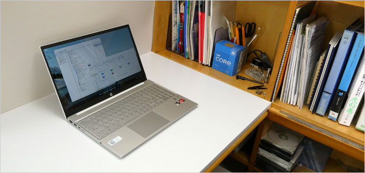 パソ兄さん HP Pavilion 15-eh1000レビュー！Ryzen 7 5700U 搭載