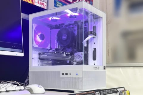 ゲーミングPC「LEVELθ」に追加された新色「パステル ライラック