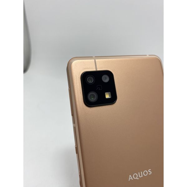 SHARP 〔中古〕AQUOS sense6s SHG07SMA ライトカッパー auSIMロック