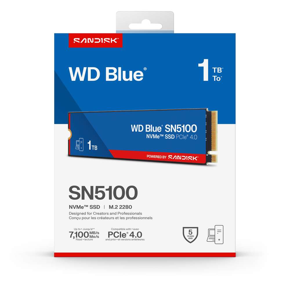 Western Digital WD Blue SN5100 1TB | パソコン工房【公式通販】