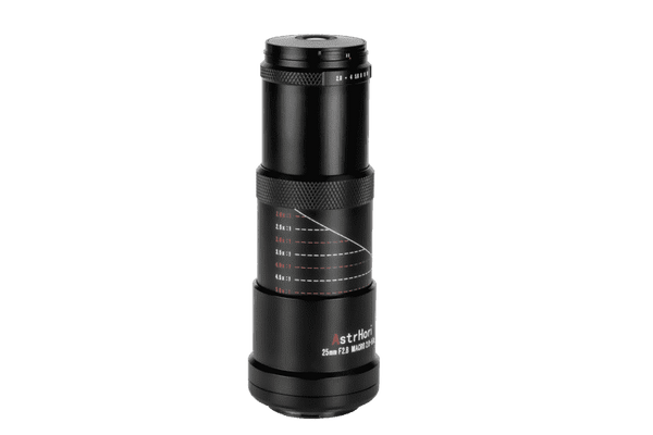 AstrHori 25mm F2.8 2-5X Macro Lens for Full Frame Mirrorless