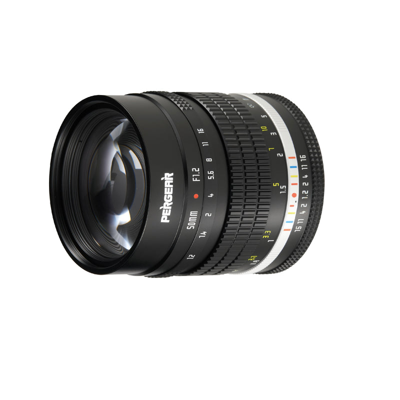 Pergear 50mm F1.2 APS-C Large Aperture MF Lens for X/E/Z/RF and M4/3 M