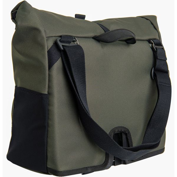 Brompton Borough Roll Top Bag, Medium [Olive] | Perennial Cycle