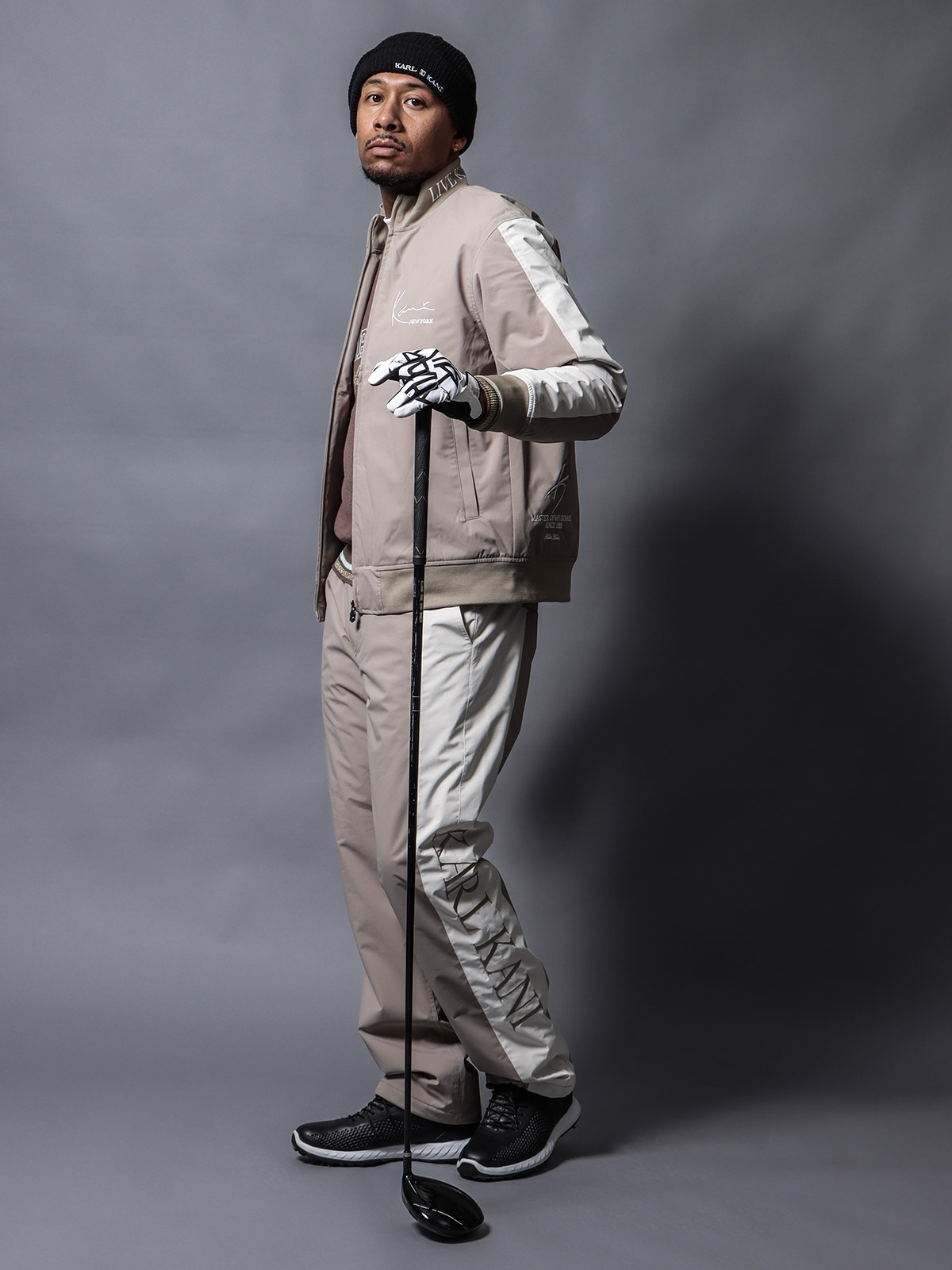 KARL KANI GOLF 冬のセットアップ 防寒とスタイルを両立する、冬ゴルフ