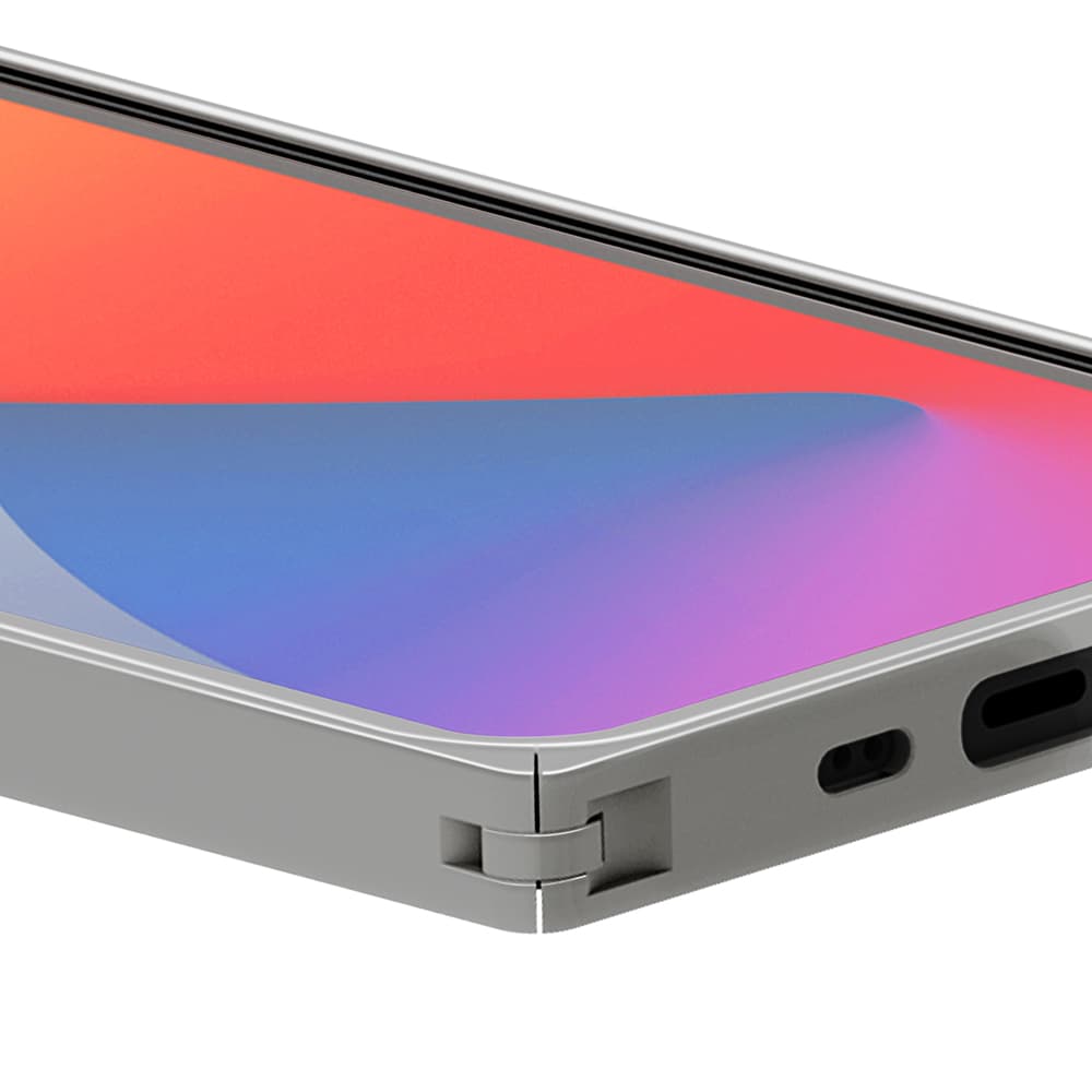 iPhone 12 /12 Pro用 アルミニウムバンパー シルバー｜株式会社PGA