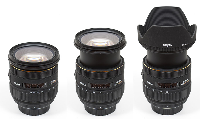 Sigma AF 24-70mm f/2.8 EX DG HSM (FX) - Review / Test Report