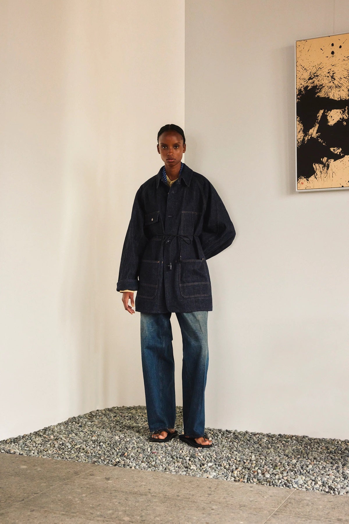 ○OLD JOE - HAMPTON CHORE JACKET - INDIGO – PHAETON