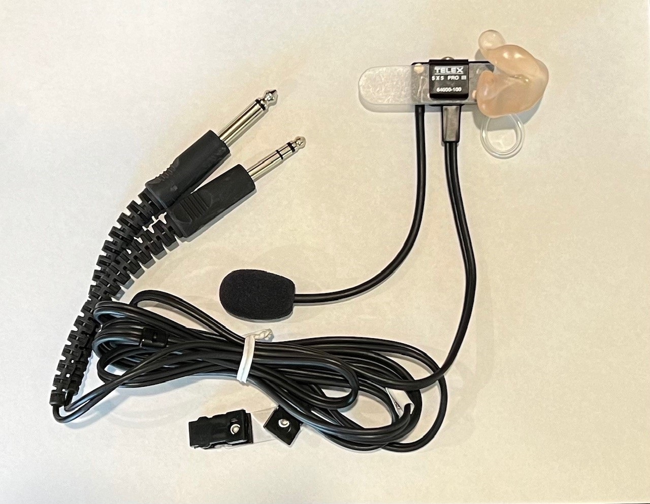 Combo Pack: Earpiece, BoomBar, Telex 5x5 - Satin Soft or Acrylic