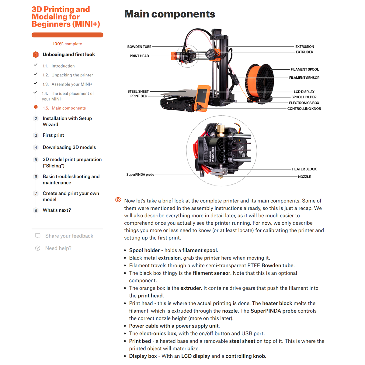 3D Printing and Modeling for Beginners (MINI+) | Original Prusa 3D