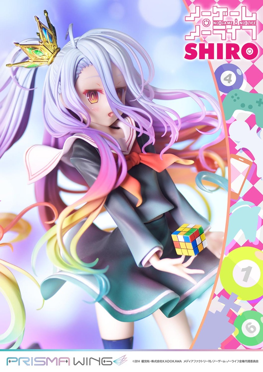 NO GAME NO LIFE Shiro 1/7 Scale Pre-Painted Figure | フィギュア