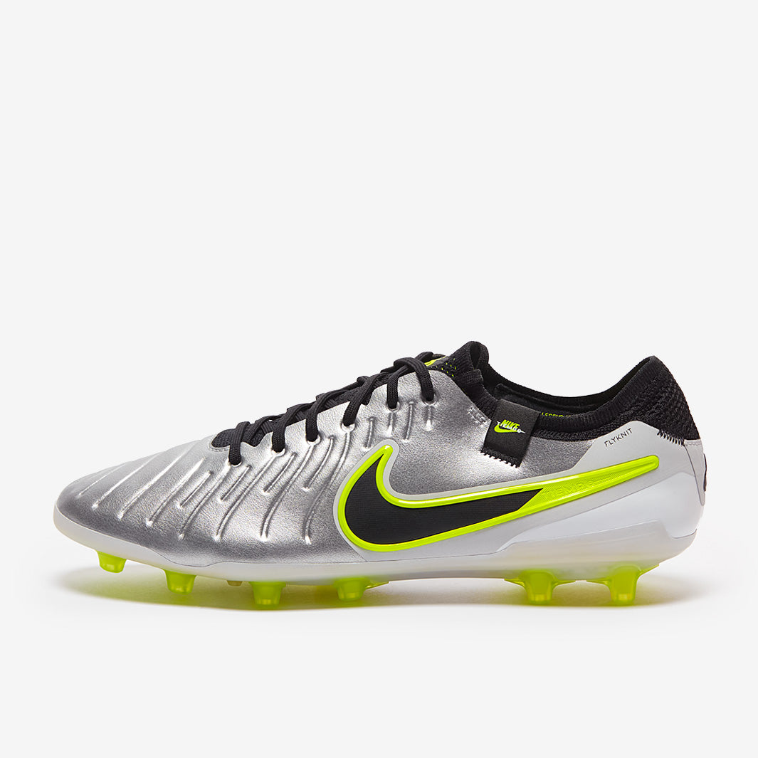 Nike Tiempo Legend X Elite AG-Pro - Metallic Silver/Black/Volt