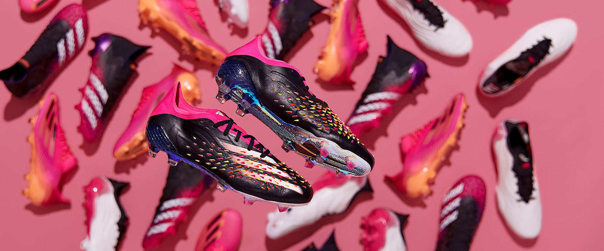 adidas Predator Copa X FG - Core Black/White/Shock Pink - Firm