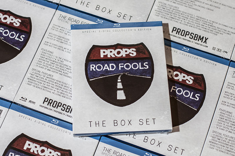 Road Fools Collector's Edition Blu-ray Box Set - Props BMX