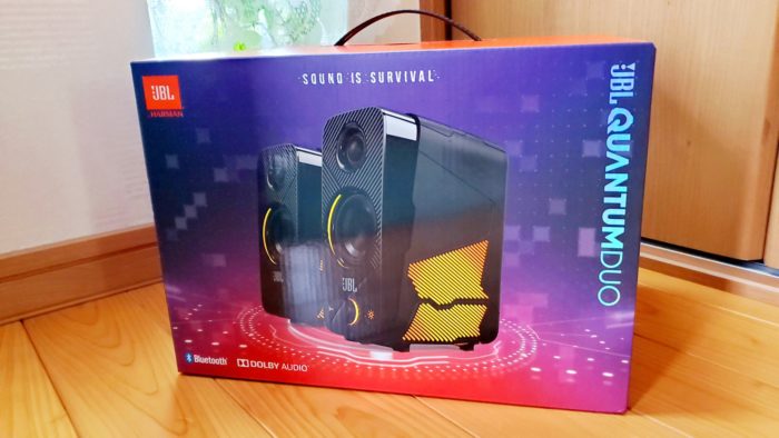 ド派手に光ってゲームを演出！ゲーミング専用スピーカー「JBL QUANTUM