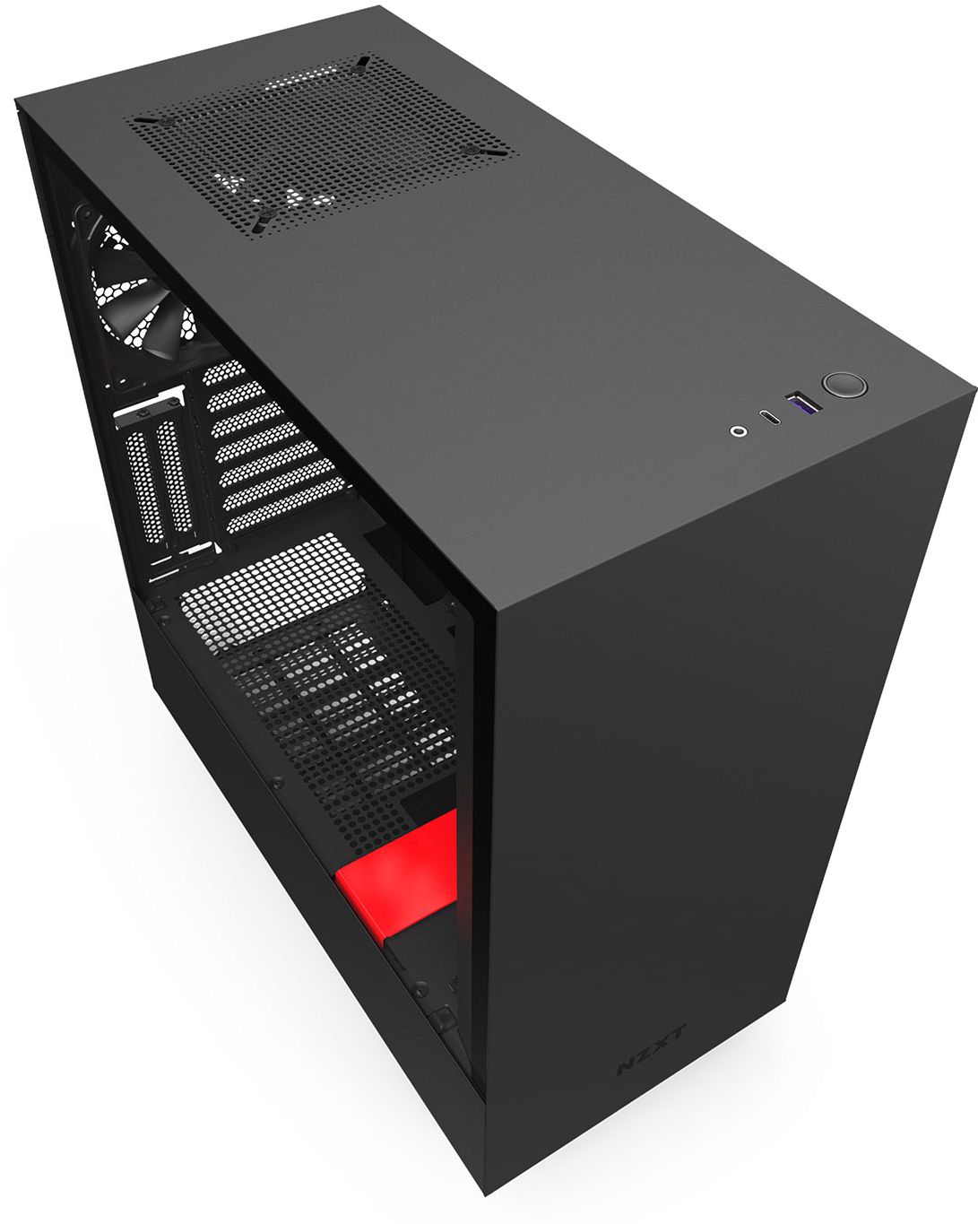 NZXT H510i ATX Cases with Lighting and Fan control