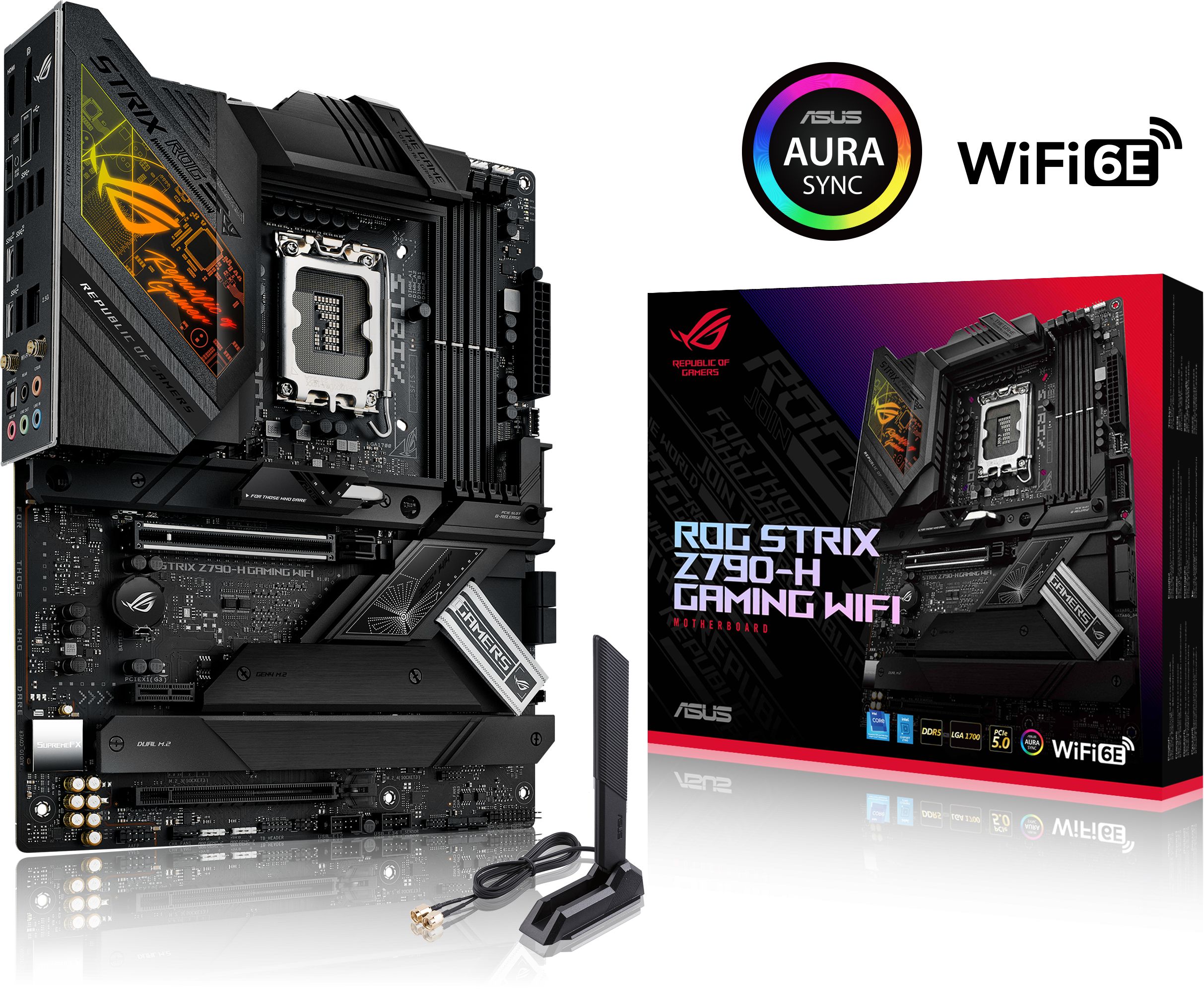 ROG STRIX Z790-H WiFi LGA1700 ATX Motherboard (DDR5)