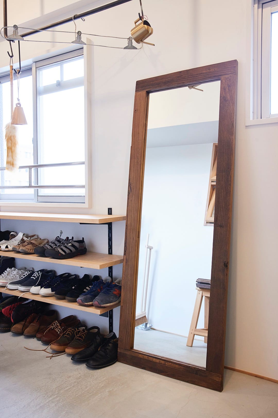 古材ミラー W600×H1600 | KB-AC007-01-G142 | 姿見・鏡 | 家具・収納