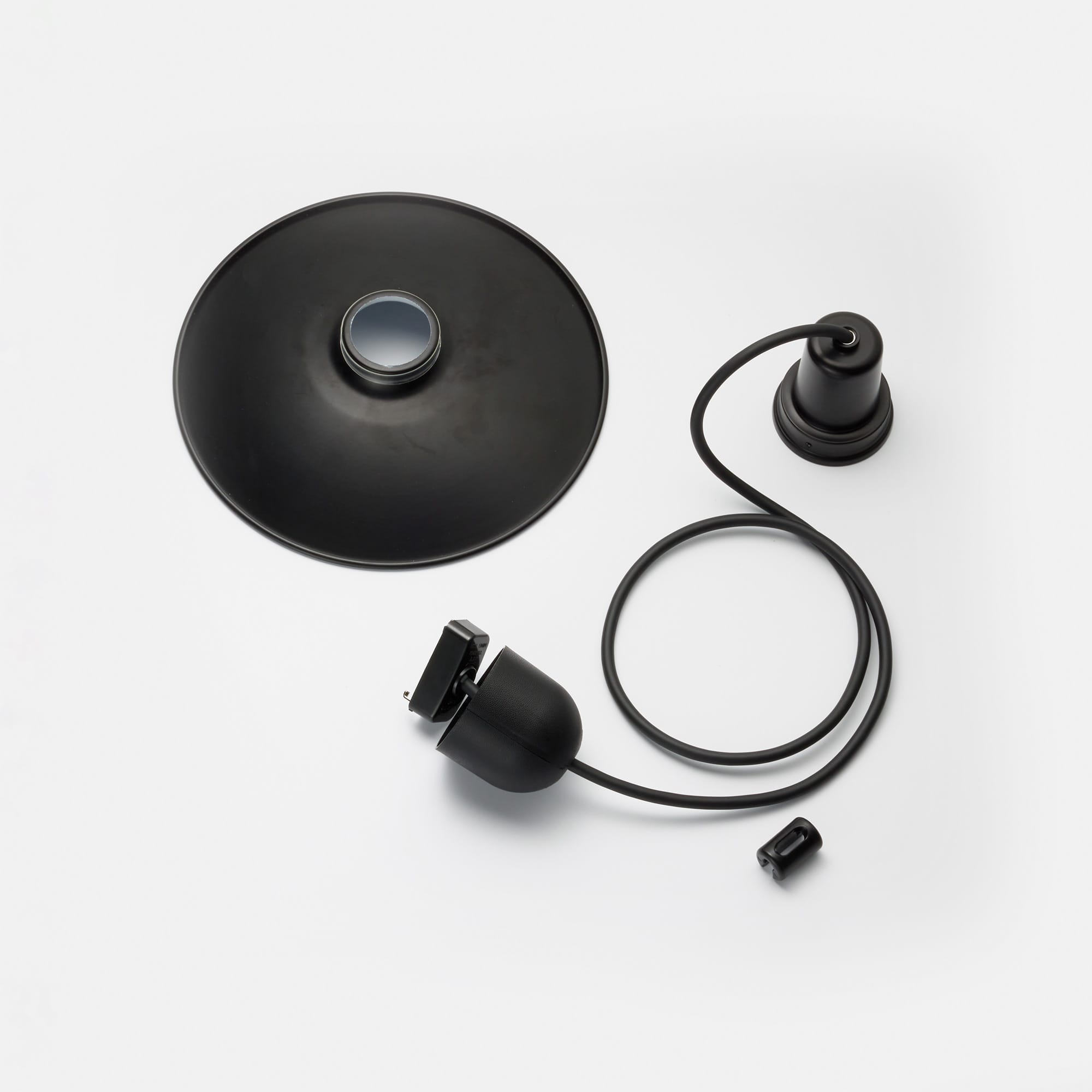 レトロペンダントライト ブラック×ブラック コード長オーダー | LT