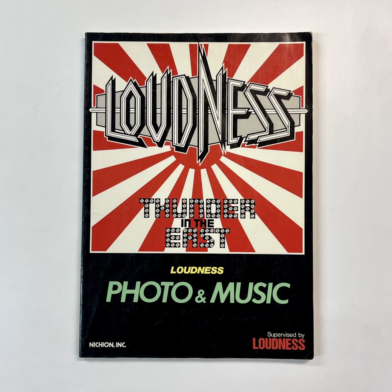 ラウドネス バンドスコア LOUDNESS THUNDER IN THE EAST | 音楽資料