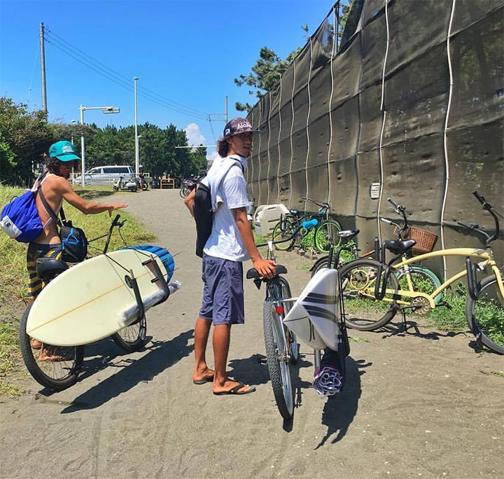 楽天市場】サーフボードキャリア サーフボード1枚用 自転車キャリア