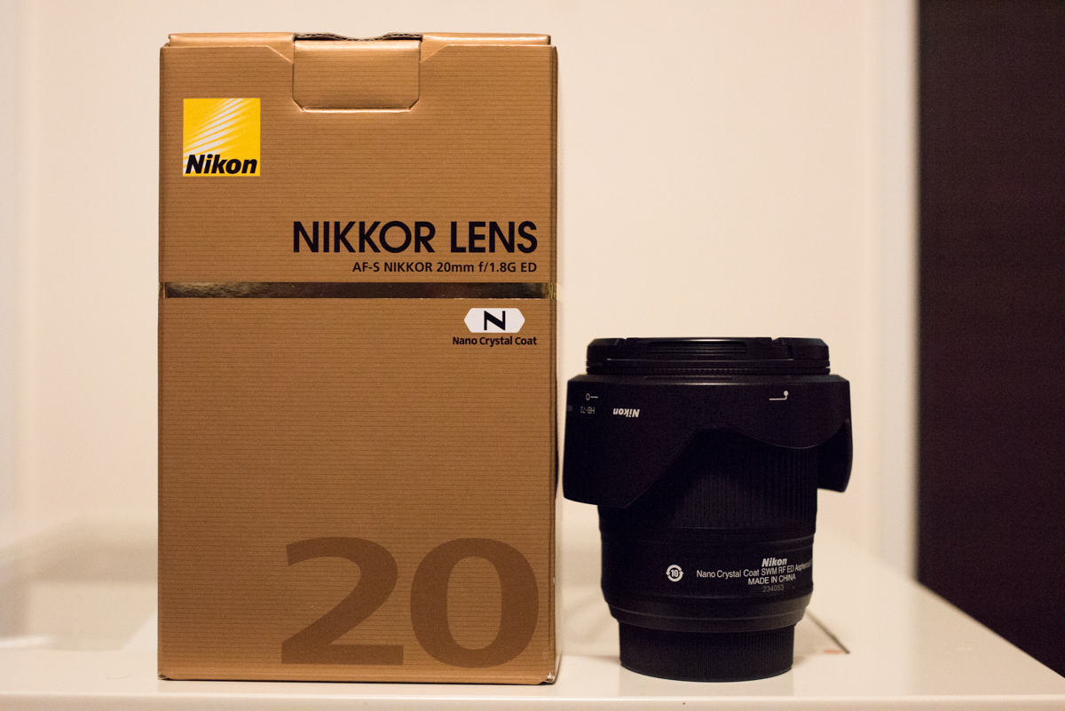 登山カメラ道具】AF-S NIKKOR 20mm f/1.8G EDを購入して使ってみた感想