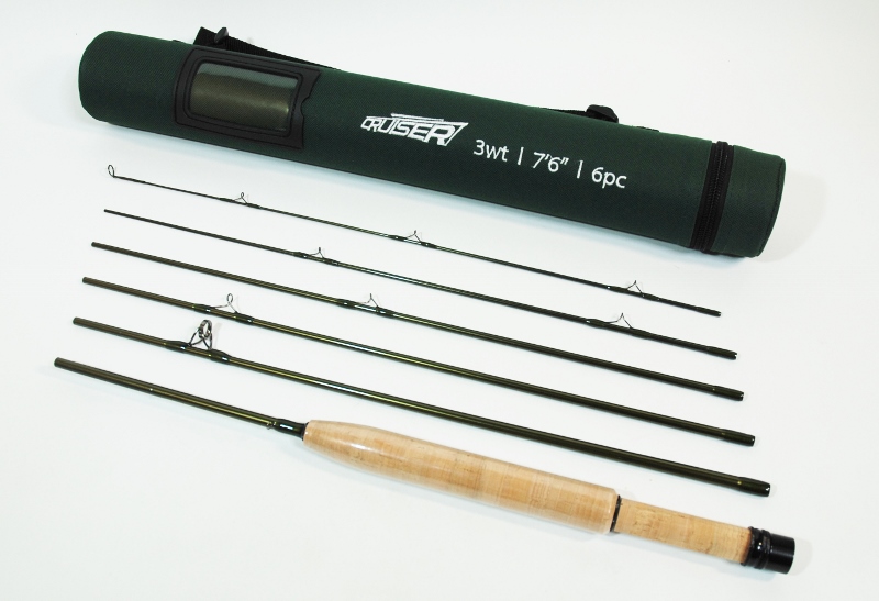Cruiser クルーザー7636パックロッド 7.6フィート 3-4番ライン