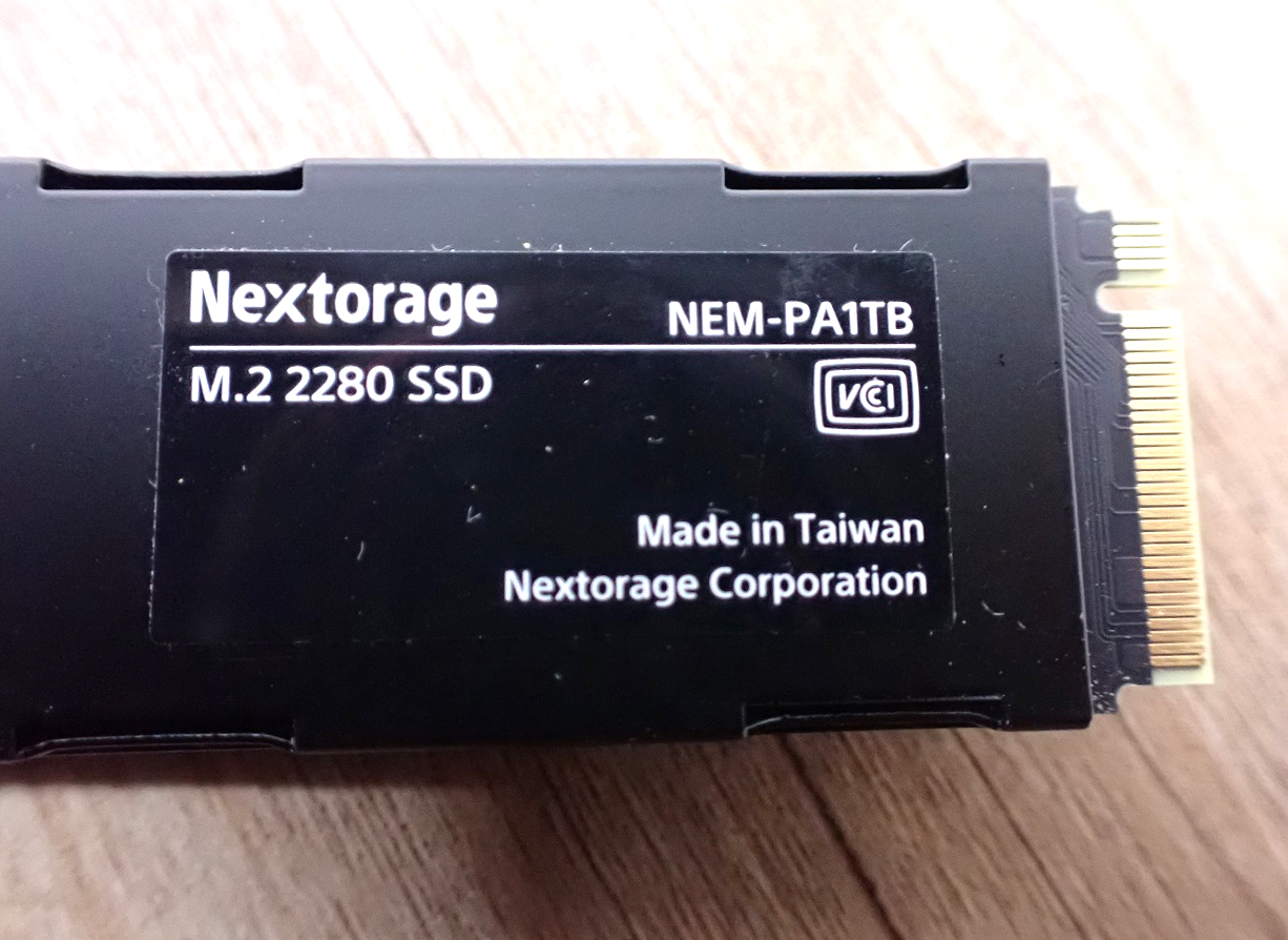 SSD 1TB Nextorage NEM-PA1TB ネクストレージ M.2 2280 PS5