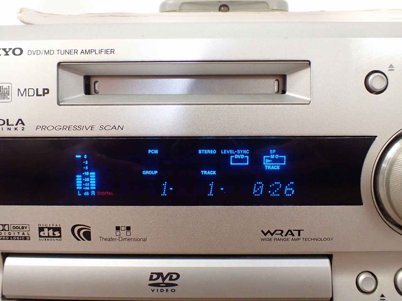 コンポ ONKYO FR-X7DV D-SX7A オンキヨー CD MD DVD チューナー ラジオ