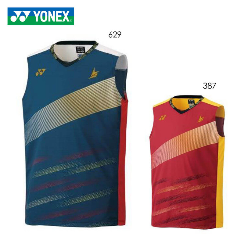 メール便/配達日時指定不可】YONEX メンズゲームシャツ（ノースリーブ