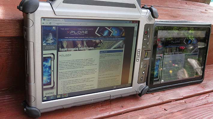 Rugged PC Review.com - Zebra iX104 XC6 rugged tablet computer
