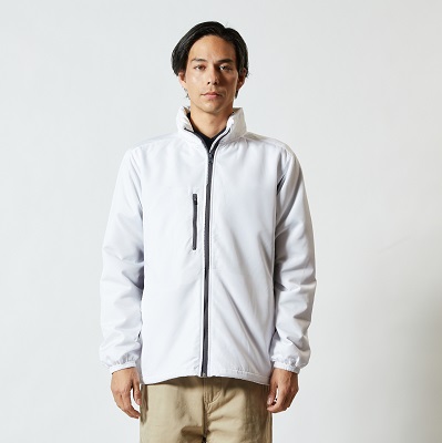 マイクロリップストップフードインジャケット(裏フリース)(0706901