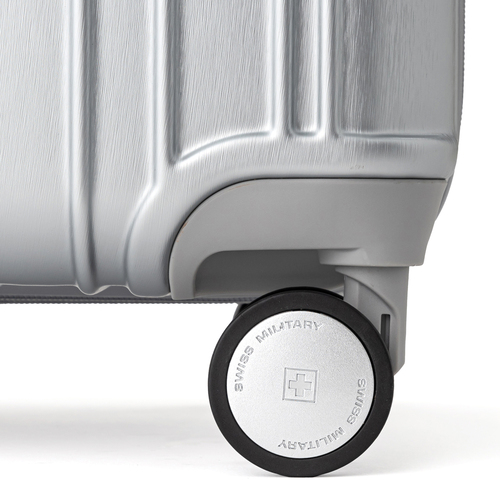 5-10泊]スイスミリタリー シグナス 98L メタリックシルバー SWISS