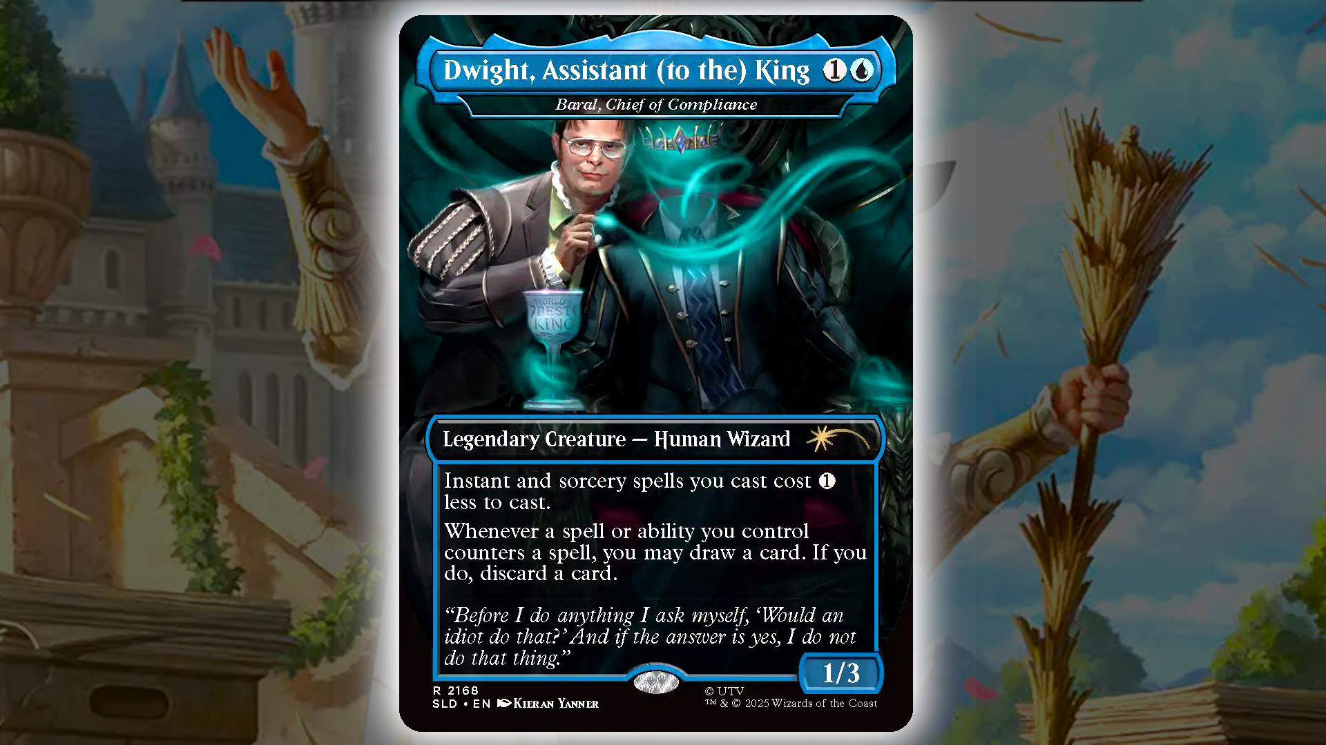 We're getting The Office MTG cards, because no one is safe from