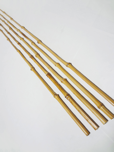 和竿製作用竹材＞布袋竹穂持ち材各種釣竿製作用・細目サイズ10mm未満