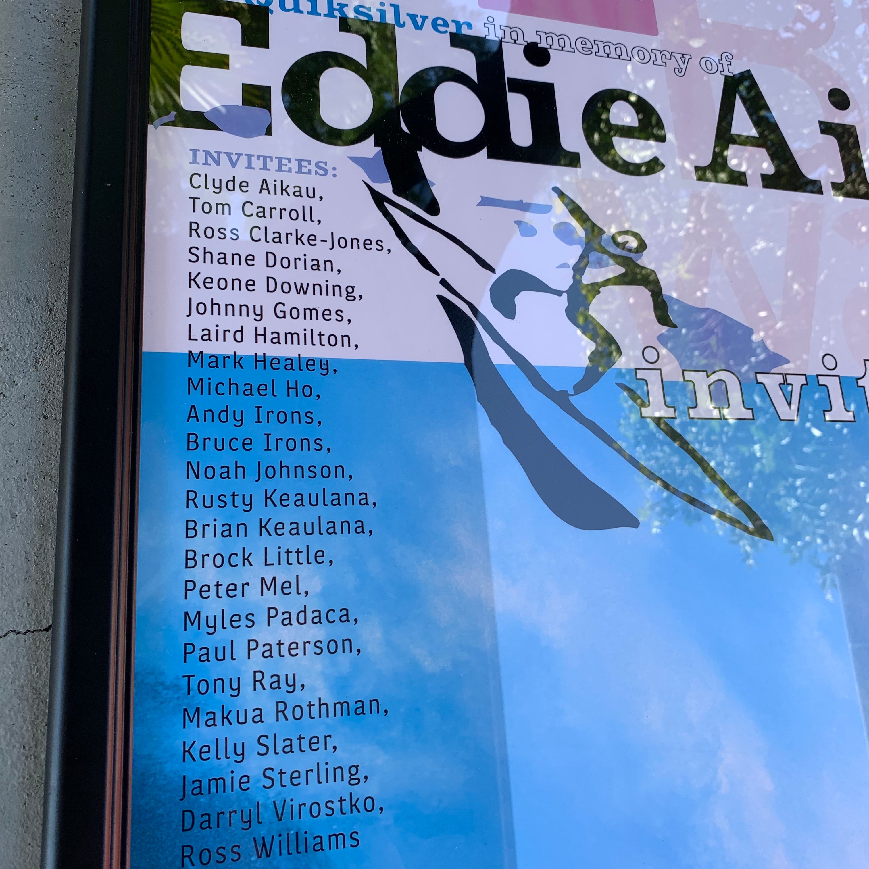 エディ・アイカウ アートカルチャー 36×24インチ (91.5cm×61cm) 額縁約