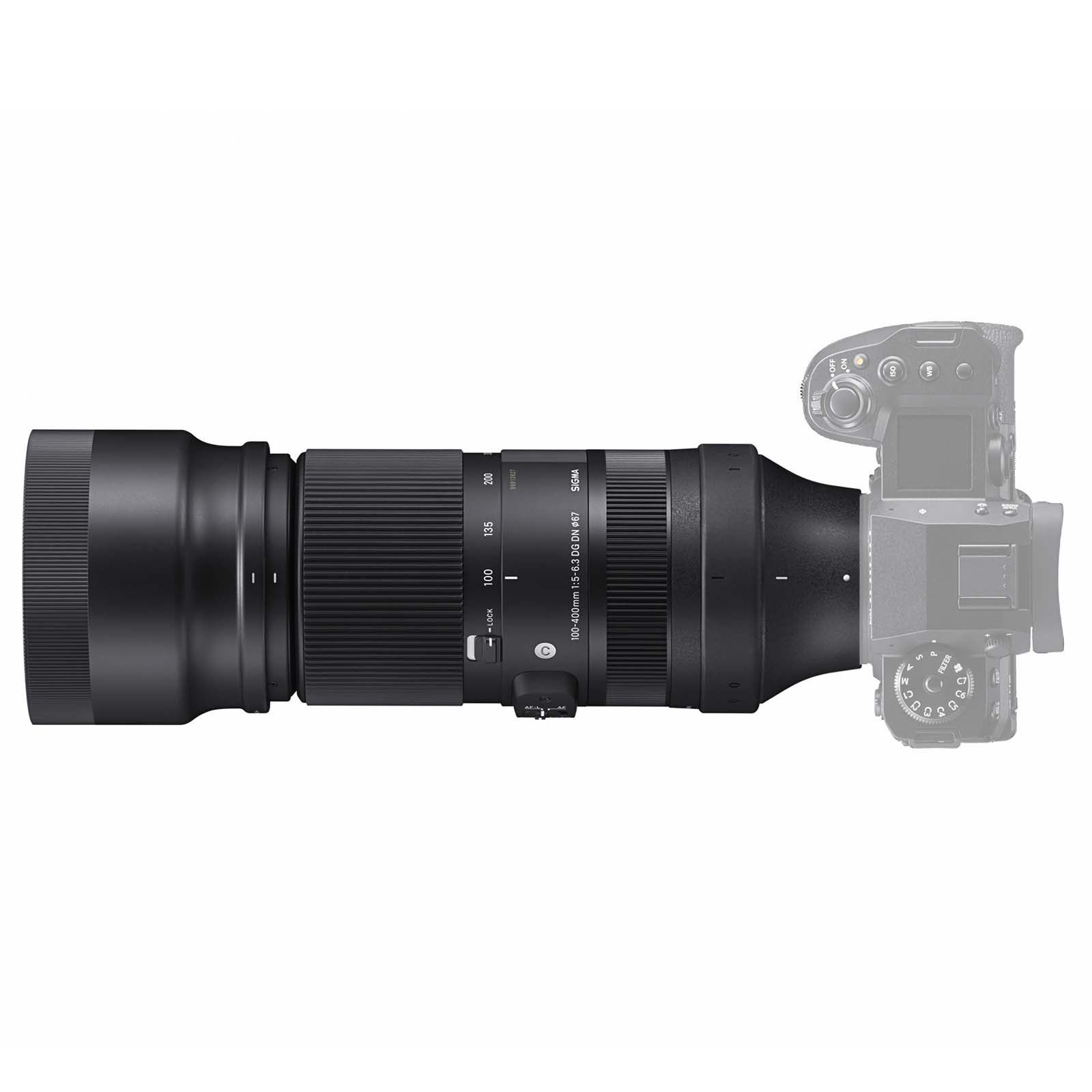Sigma 100-400mm F5-6.3 DG DN OS Contemporary Lens - Fujifilm X