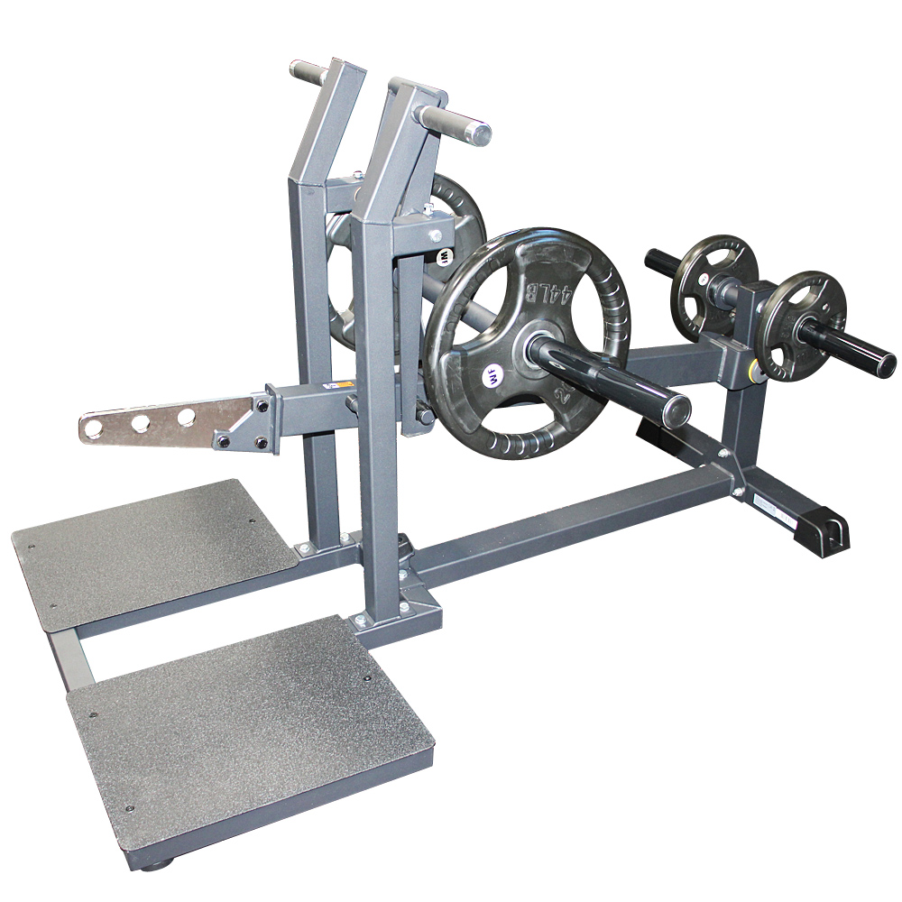 ベルトスクワット | 腰にベルトを装着してスクワットを行うマシンで