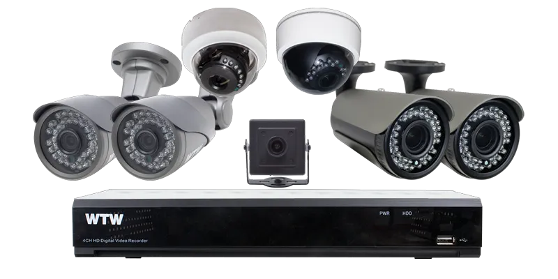 4K 800万画素IPカメラと録画機セット【WTW 塚本無線】