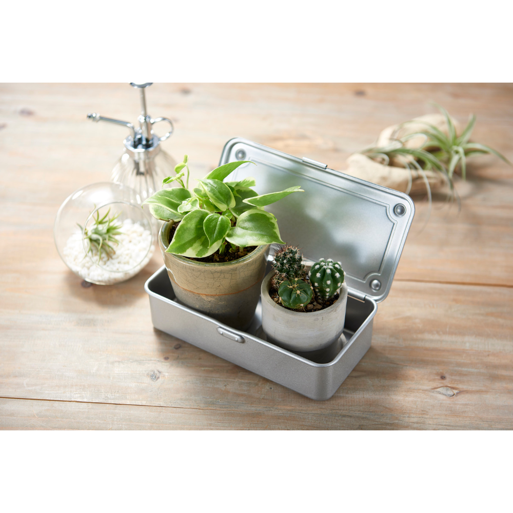 TOYO Trunk Shape Toolbox T-190 SV (Silver) | 東洋スチール株式会社