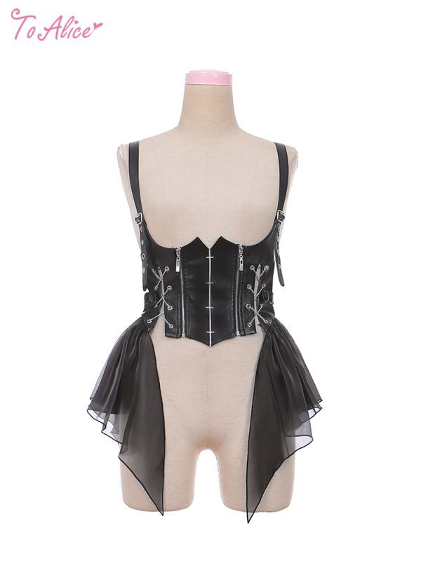 BlackShamrock】F85パンクロックコルセットデザインベルト【30％OFF