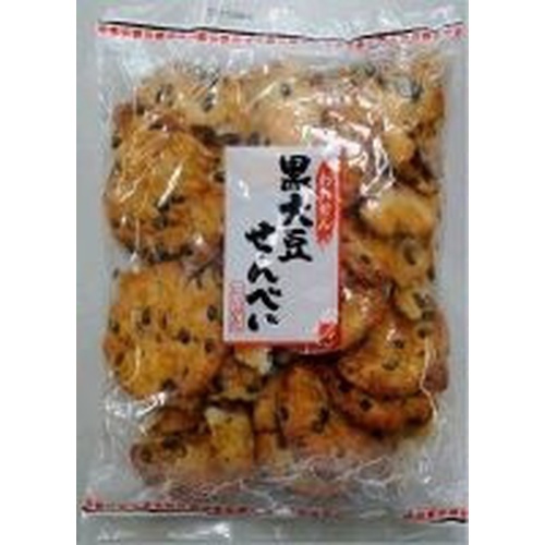 清雅園 われせん黒大豆煎餅 320g (4966250182407) の仕入れ・箱買い