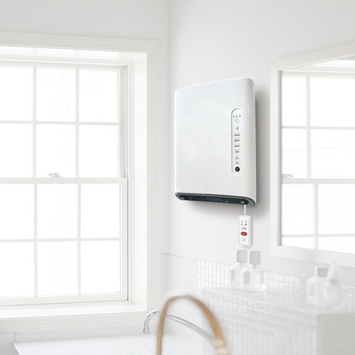 たのめーる】ZEPEAL 人感センサー付脱衣所ヒーター ホワイト DWC-A120P