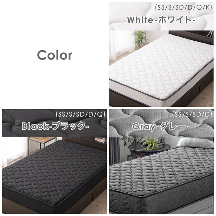シングル］トリプルエッジサポート ポケットコイルマットレス 厚み22cm