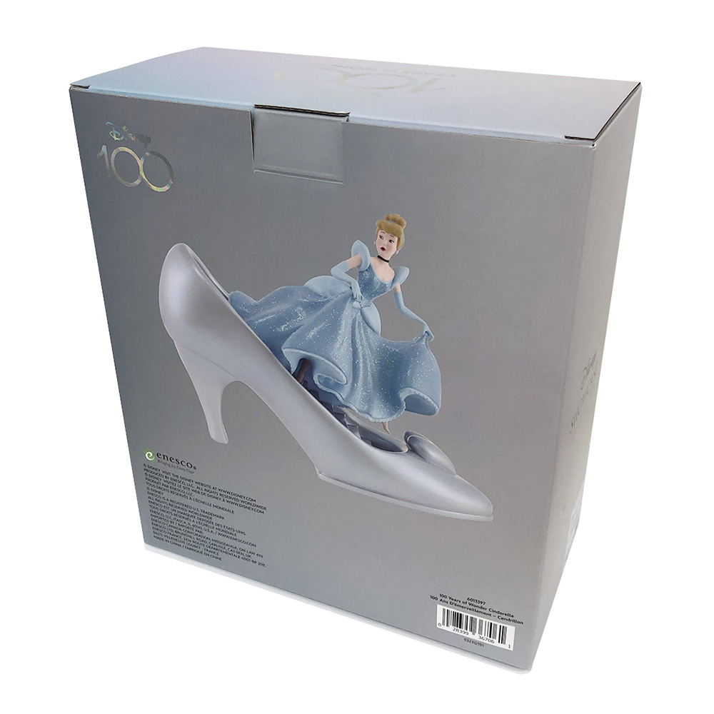 Disney Showcase】Disney100 シンデレラ＆ガラスの靴 | GUND, enesco