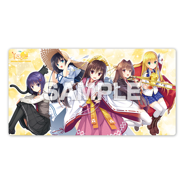 lycee ゆずソフト3.0 プレイマット 四季ナツメ 谷風天音 lycee ゆず