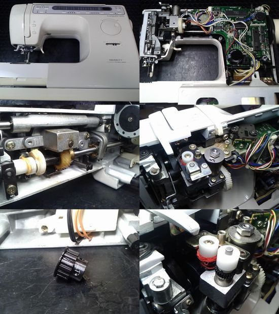 シンガーミシン修理｜COMPUTER7800｜E6エラーで動かない | tetetta