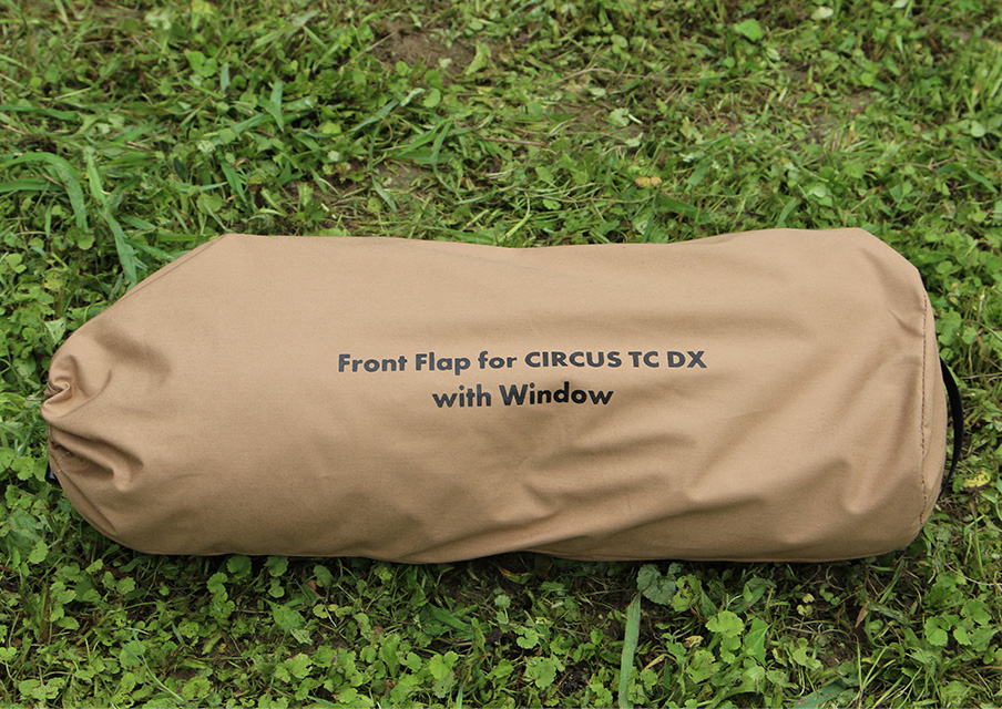サーカスTC DX専用窓付きフロントフラップサンドカラー｜TENT