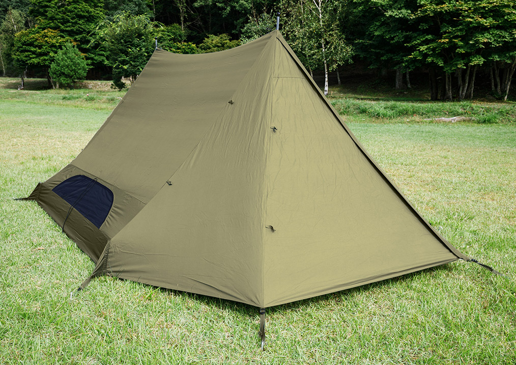 テンマクデザインから新作デュオテント『ツーピークキャビン』が発売